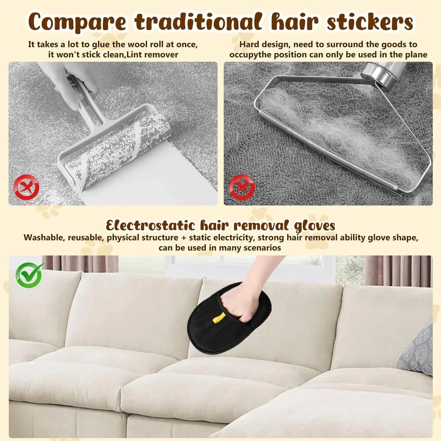 Pet Grooming Glove