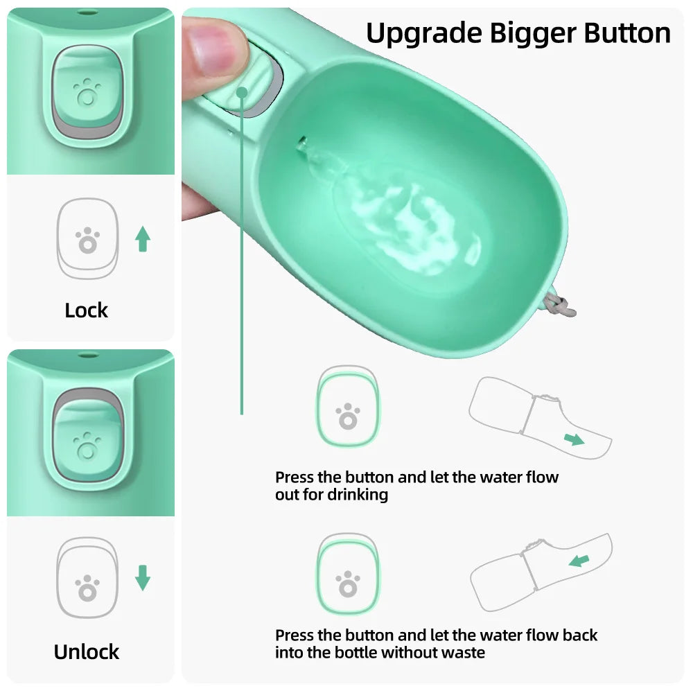 Portable Pet Water Bottle – Hydration Anywhere, Anytime