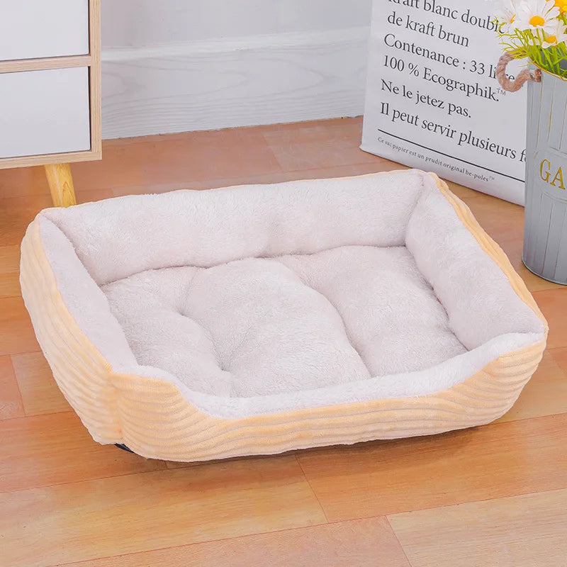 Plush Pet Bed - All Season Comfort