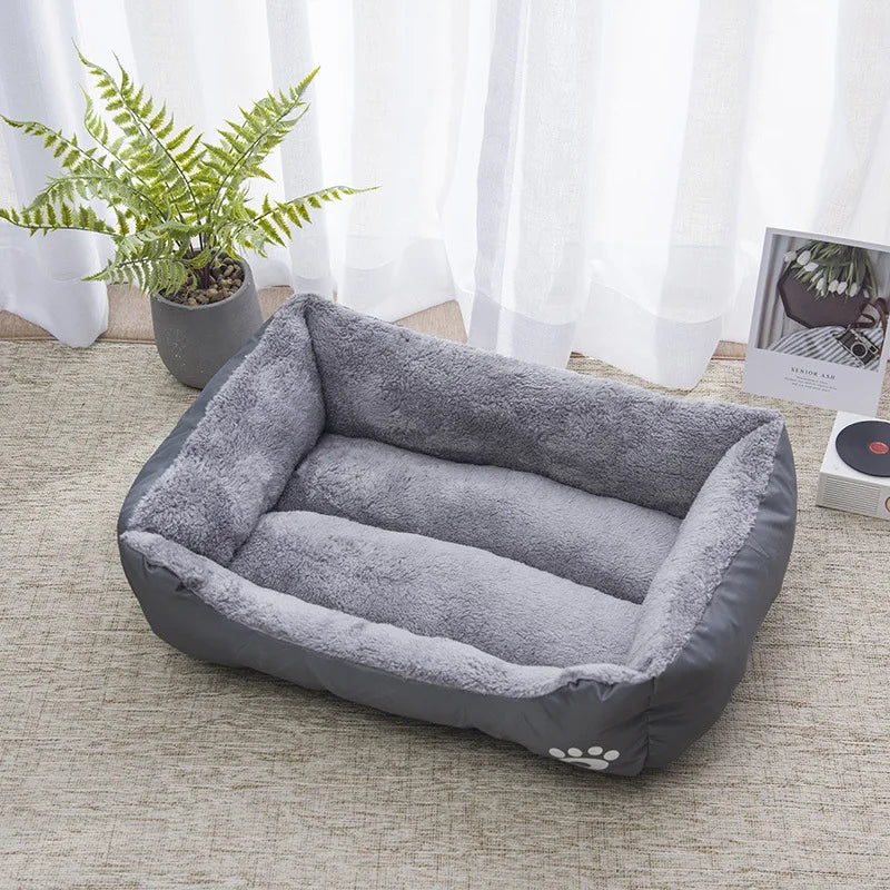 Plush Pet Bed - All Season Comfort