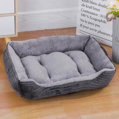Plush Pet Bed - All Season Comfort