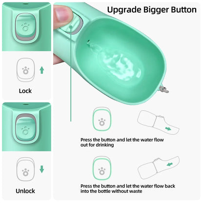 Portable Pet Water Bottle – Hydration Anywhere, Anytime
