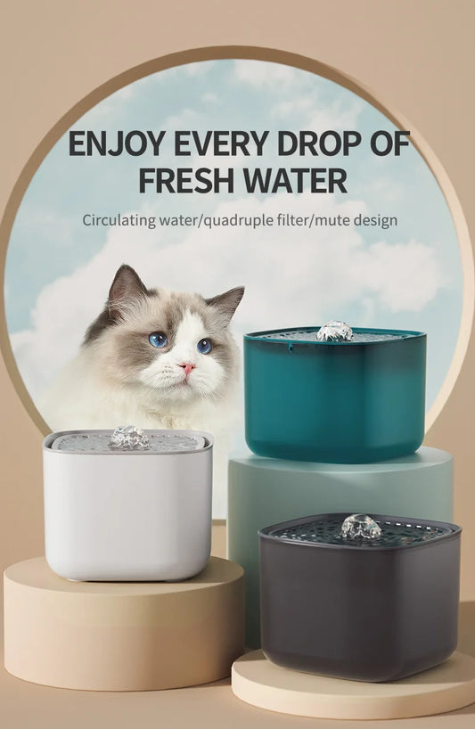 Cat Water Fountain – Fresh, Flowing Hydration